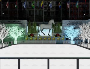 洛克菲勒中心场景Blend工程源文件