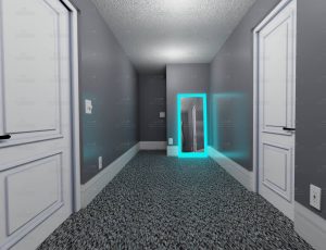 家庭小走廊Blend工程源文件