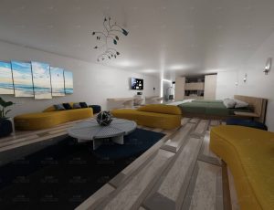 全包度假村度假房Blend工程源文件