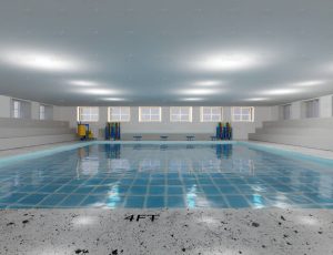 娱乐中心泳池场景Blend工程源文件