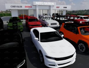 汽车经销商场景Blend工程源文件