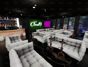 水烟酒廊Blend工程源文件