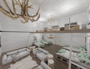 木屋复式小屋卧室Blend工程源文件