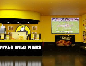 布法罗野鸡翅外卖场景Blend工程源文件