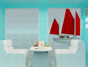 小海景场景Blend工程源文件