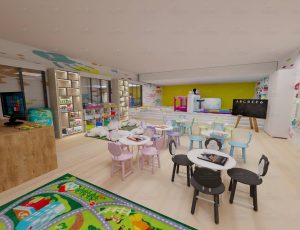 托儿所场景Blend工程源文件