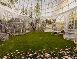 唯美的花园殿堂Blend工程源文件