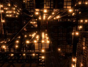 鬼灭之刃无限城Blend工程源文件