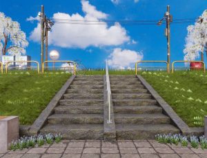 青春的阶梯Blend工程源文件