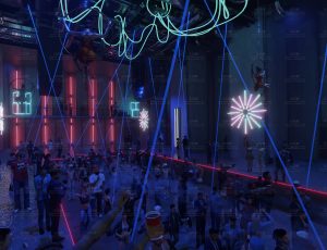 科技氛围舞厅迪吧Blend工程源文件