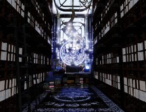 高档魔法书屋场景Blend工程源文件