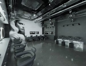 高级时尚美发店Blend工程源文件