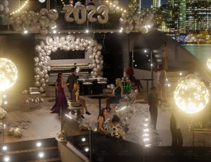 2023年豪华游轮派对场景Blend工程源文件