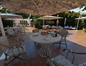 露天西式餐厅场景Blend工程源文件