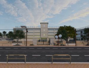 日本高校场景Blend工程源文件