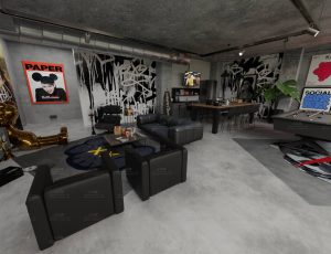 摇滚歌手的平层套间Blend工程源文件