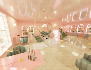 高级美甲店Blend工程源文件