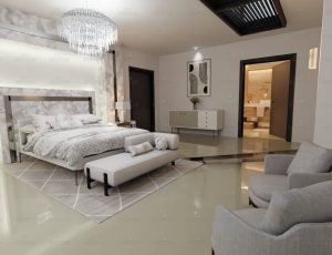 明亮通透的套房场景Blend工程源文件