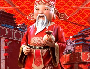 初四过年场景C4D工程源文件