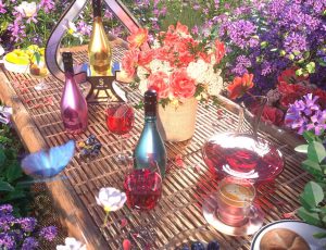 春分场景C4D工程源文件