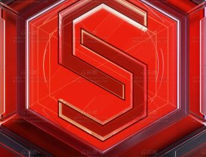 开门红场景4C4D工程源文件