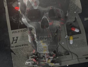 国际禁毒日场景C4D工程源文件