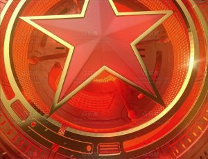 建党100周年场景C4D工程源文件