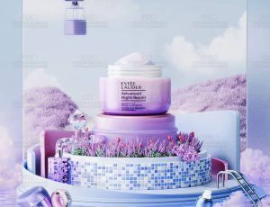 电商活动场景C4D工程源文件