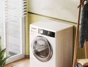 简单洗衣机场景C4D工程源文件