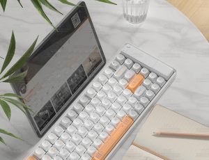 洛菲键盘场景C4D工程源文件