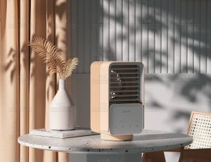 迷你风扇场景C4D工程源文件