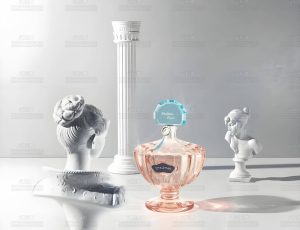 香水雕塑场景C4D工程源文件