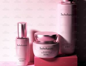 粉色化妆品合集场景C4D工程源文件