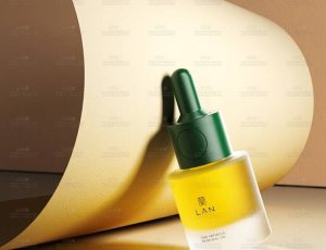 精华嫩肤液渲染场景C4D工程源文件