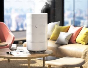 空气净化器渲染场景C4D工程源文件