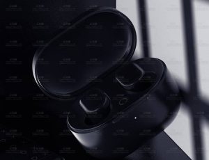 蓝牙耳机渲染场景C4D工程源文件