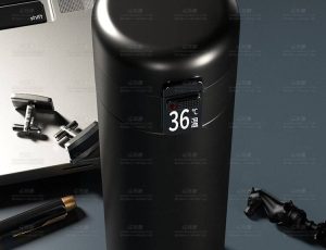 保温杯渲染场景C4D工程源文件