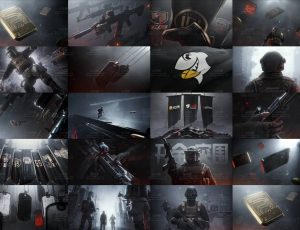 无畏契约巅峰赛宣传CG短片C4D工程源文件