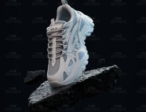 鞋子渲染场景C4D工程源文件