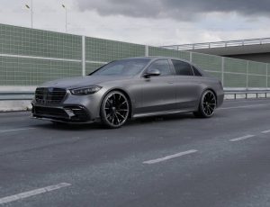 阴天户外街头汽车动画场景Blend工程源文件