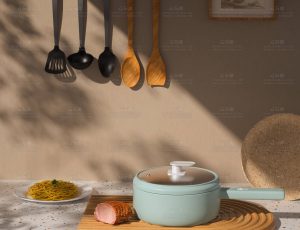 多功能锅场景C4D工程源文件