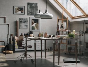 画室渲染场景C4D工程源文件