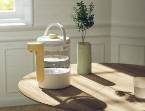 智能水壶渲染场景C4D工程源文件