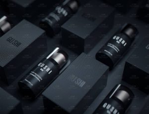 古势男士润肤乳场景C4D工程源文件