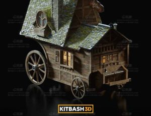 玩酷CG网—魔法世界车辆载具模型