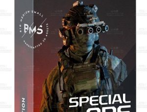 BMS特种军事部队人物模型套装包