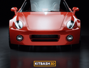 玩酷CG网—小轿车车辆载具模型