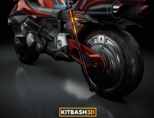 玩酷CG网—赛博朋克车辆载具模型