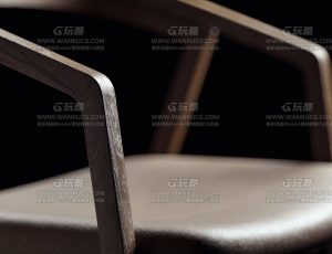 超写实椅子渲染场景C4D工程源文件