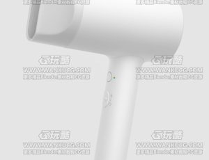 小米吹风机渲染场景C4D工程源文件